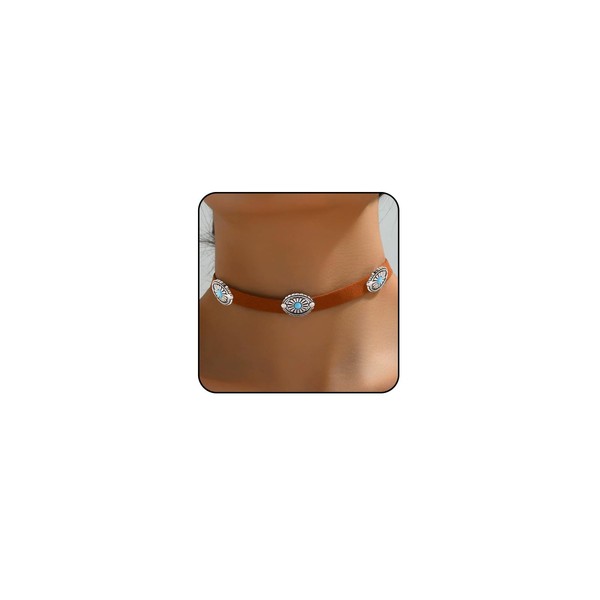 Otxas Cowgirl Necklace for Women Boho Western Necklaces for Women
