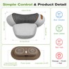3-in-1 Neck Massager Pillow with Heat, Vibration & Gentle Traction