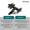 KOTARBAU® Gate Bolt 200 / 12 mm with Padlock Bolt