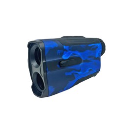 Custom Art Golf GPS Magnetic Range Finder - 700 Yards Laser Rangefinder with Magnet Slope 7X Magnification American Unique Style (Blue Smokin')