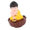 Singing Buddha Figurine USB Charging Desktop Buddha Decorative Statue with