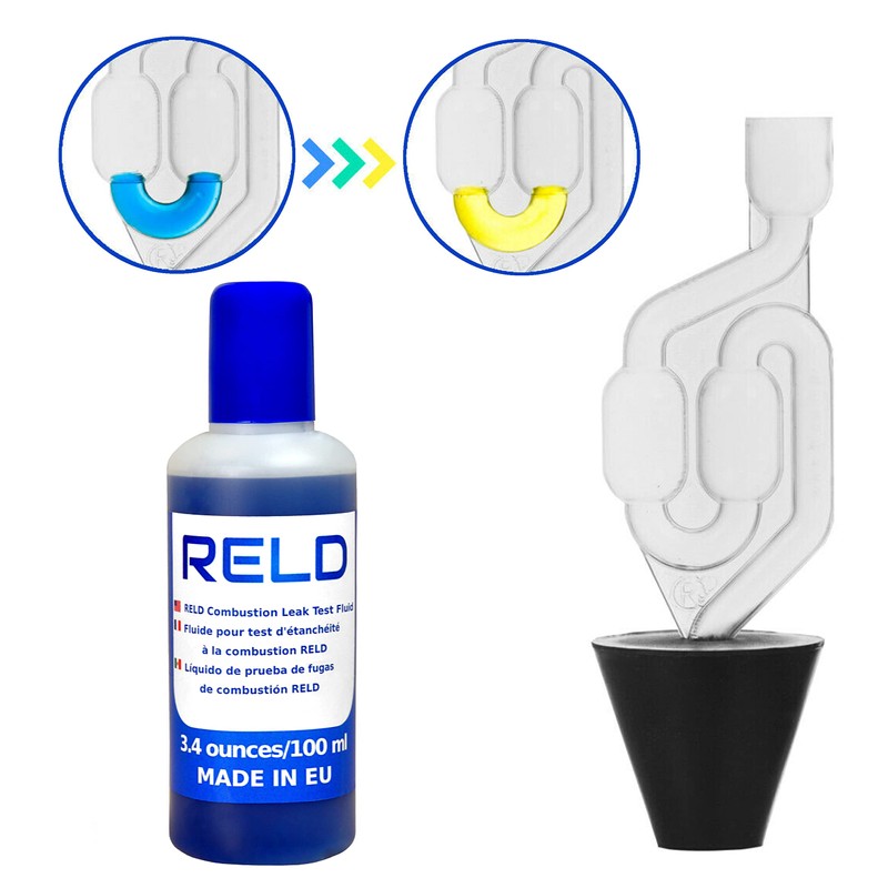 RELD Head Gasket Tester Kit Combustion Leak Detector for 50