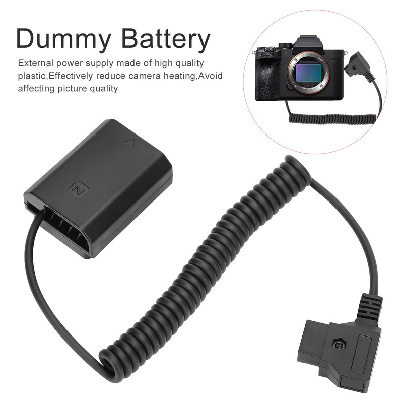 DTAP Port to NPFZ100 Full Decoder Dummy Battery for Sony