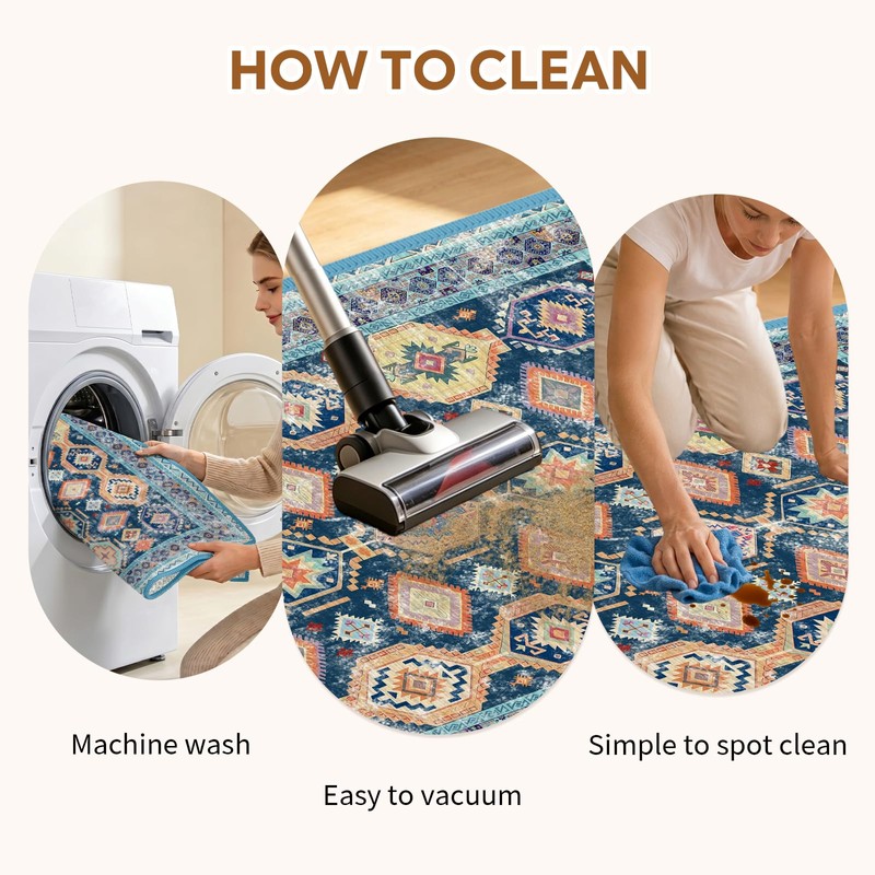 Flowers Office Chair Mat for Hardwood Floor, 35 X 47in