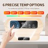 SophRept 11" Silicone Electric Foldable Bread Proofing Basket, Food-Safe Dough