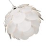 kwmobile DIY Puzzle Lampshade Flower Design Set with Ceiling Mounting