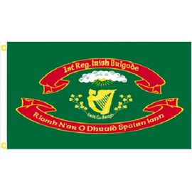 3X5 1ST REGIMENT IRISH BRIGADE IRELAND FLAG BANNER 100D W/GROMMETS