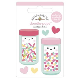 Doodlebug Doodle-Pops 3D Stickers-Sprinkle Shoppe -DP7097