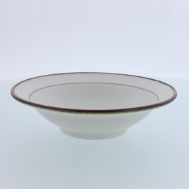 Tableware East Salad Bowl 6.9" Daily Style Brown Line