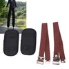 2PCS Drywall Stilt Protective Comfortable Adjustable Stilt Leg Straps Padded