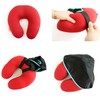 Set on a Travel Neck Pillow, No Showing Your Sleeping
