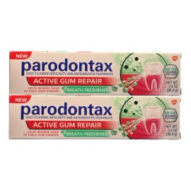 Parodontax 2 Pastas Dental Active Gum Repair Breath Freshene
