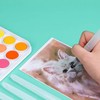 6 PCS Refillable Watercolour Brush Pens Set, Watercolour Pens, Water