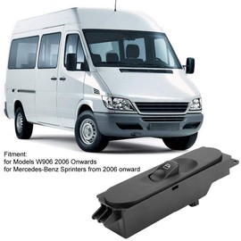 Sprinter W906 Window Regulator Passenger, A9065451913 Left Passenger Side Car Electric Window Regulator Switch for Benz Sprinter Automotive Interior