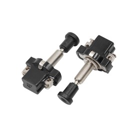 A ABSOPRO Electrical Car ON-OFF Push-Pull Switch 8mm Thread Switch (Set of 2)
