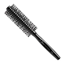 The Shave Factory Static Free Round Wooden Styling Brushes - Brushes for Hairdressers and Home Use - Professional Results and Long Lasting Shine (Black-Model-42)