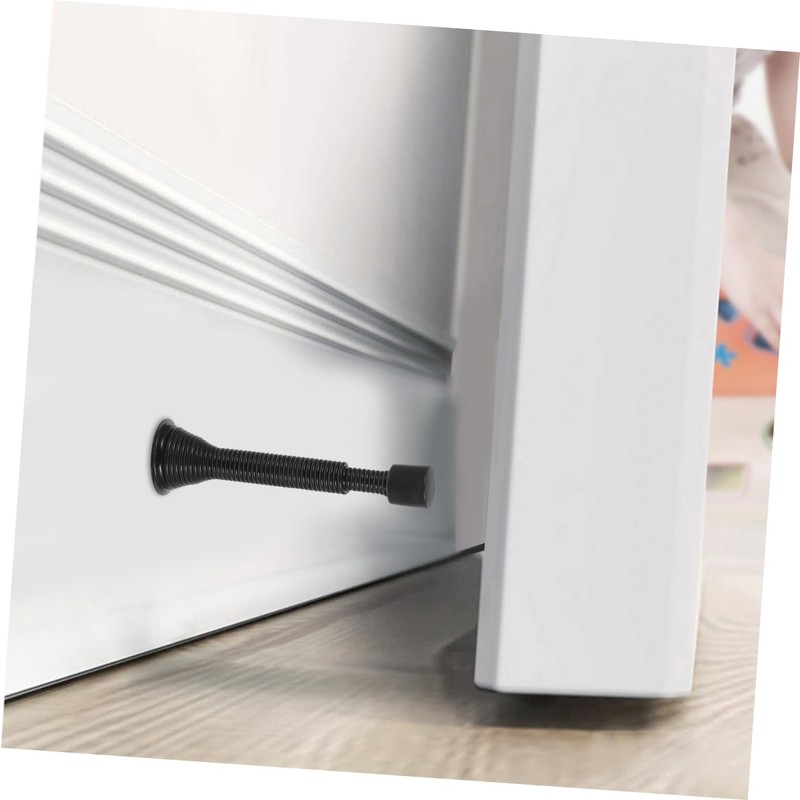 SHINEOFI Heavy Duty Spring Door Stopper Bumper Safety Door Protector