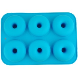 Selecto Bake Donut-Backform aus 100 % antihaftbeschichtetem Silikon, BPA-frei, für perfekte 7,6 cm Donuts Leicht zu reinigen, spülmaschinenfest und mikrowellengeeignet, 2 Stück