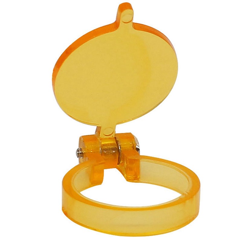 Baglaum 2PCS Yellow Filter for LED Head Light Lamp Dental