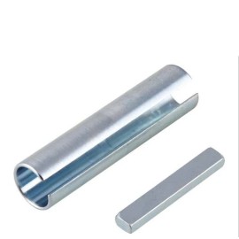 weoz_87 5/8" to 3/4" Shaft Adapter Pulley Bore Reducer Sleeve Bushing With 3/16'' Key