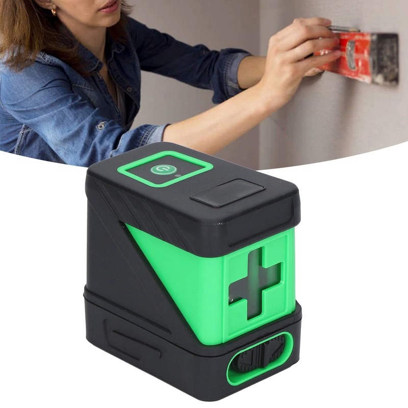 Laser Line Level Tool 5m Range High Visibility 2 Green