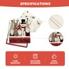 Artoid Mode Santa Claus Reindeer Snowman Merry Christmas Table Runner,