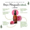 Aceite Para Cabello Con Aceite Esencial De Rosa 60ml