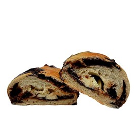 Frank and Sal Bakery: Our Famous Fresh Baked Chocolate Bread - 3 Fully Cooked Loaves - Warm and Serve.