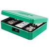 KYODOLED Metal Cash Box with Combination Lock Money Box for