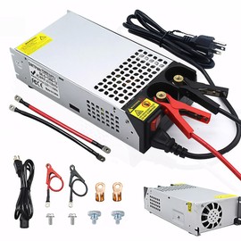 New Upgraded DIY SMPS 110V 230V AC to DC 12V 100A 1200W Power Supply Adapter,Converter Power Supply,DC 12V Voltage Transformer for Motor Pump CCTV 3D Printer Air Compressor Led (12V-100A-1200W, DC12V)