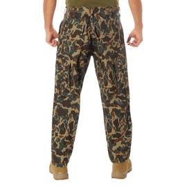 Rothco X Bear Archery Fred Bear Camo Tactical BDU Pants – Rugged & Heavy-Duty Cargo Pants - Large