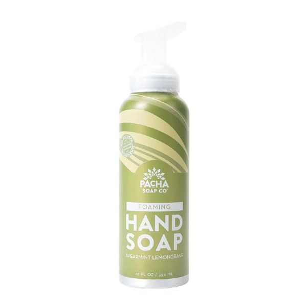 Pacha Soap Co Foaming Hand Soap Spearmint Lemongrass 354mL