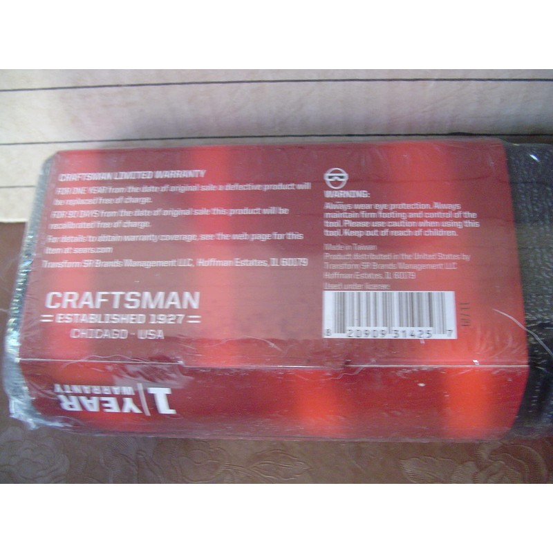 18 INCH Craftsman 1/2inch adjustable torque wrench 10lb-150ft lbs