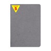 Clairefontaine 733105CPack Age Bag Collection A Pack of 5 Grey
