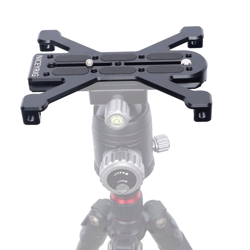 Niceyrig Arca-Swiss Quad Base Plate for Arca-Swiss Tripod Tripod Plate