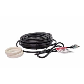 Pipe Heating Cable Kit - 20ft, .8 Amps, 100 Watts 120VAC Self Regulating Heat Tape for Water Pipes, Electric Pipe Heat Cable, Heating Tape Warmer for Winter, Heater for Pipes, Water Line Heater Wrap