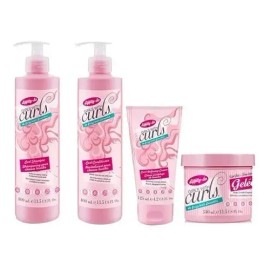 Girls With Curls Shampoo, Acondicionador, Gel Y Crema Peinar                                                                                          