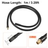 QUARKZMAN Car Tyre Inflator Extension Hose 1 cm Chuck Adapter
