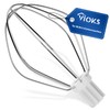 VIOKS Whisk for Food Processor Bosch Replacement for Bosch Whisk