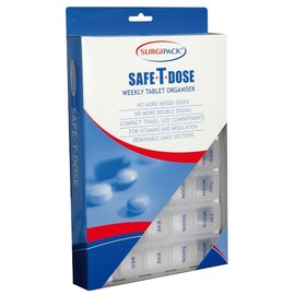 Surgipack Safe-T-Dose Weekly Tablet Organiser Large