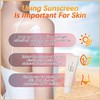 2 PCS Korean Sunscreen Cream, Relief Sun Organic Sunscreen SPF50+,