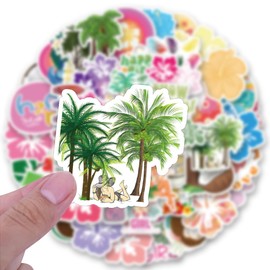 102PCS Coconut Girl Aesthetic Stickers,Cartoon Graffiti Sticker,Water Bottles Laptop Car Decal ，Perfect Gifts for Girls and Teenagers Cute Vsco Stickers