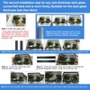 Magnetic Aquarium lid Fish Tank Hood top Cover Anti-Jumping net