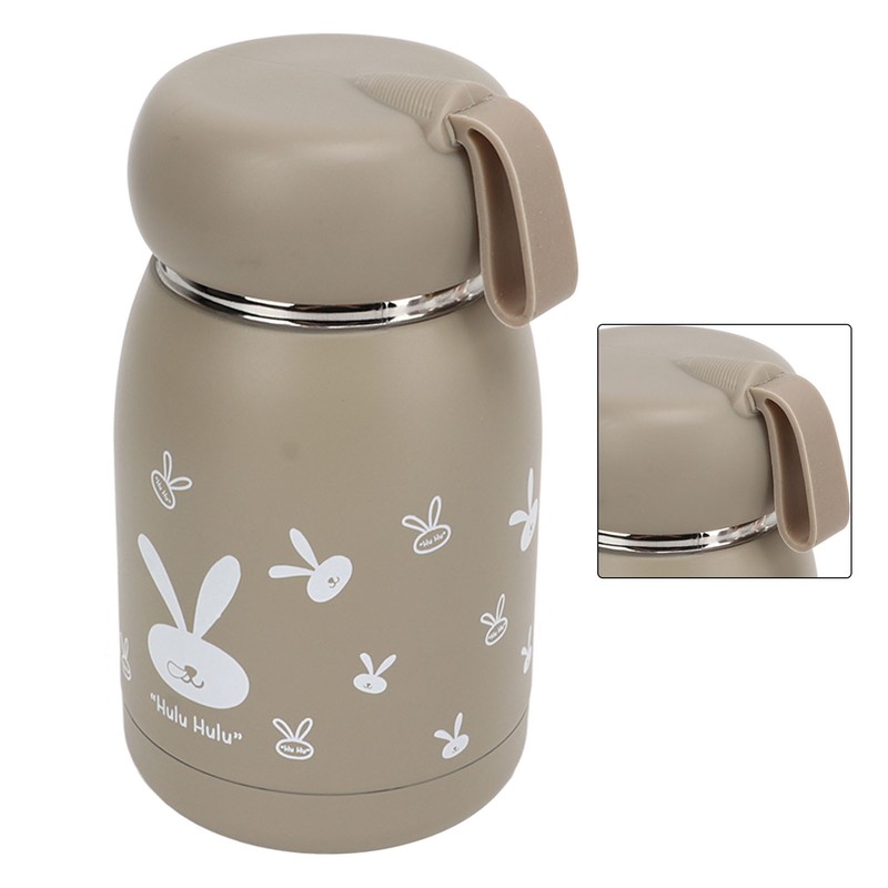 Children's Insulation Cup 12oz Double Wall Portable Rabbit Pattern Insulated
