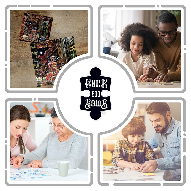 Iron Maiden 'Somewhere In Time' Jigsaw Puzzle 500 Pieces