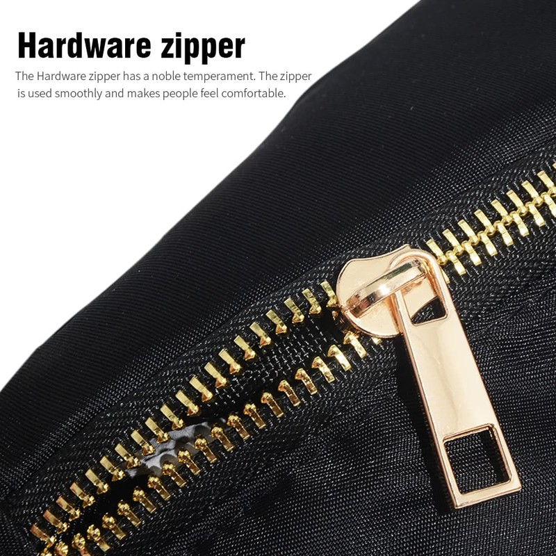 Kaymey Adjustable Waist Pack Bag Water Resistant (Black)