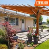 ITEVE.GD Roof Riser Bracket Kit,Adjustable Angle Roof Riser for 4