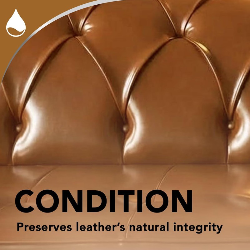 Weiman Leather Cleaner & Conditioner - Cleans, Restores & Protects