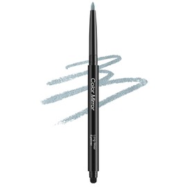 Color Mirror Smudge Proof Eyeliner, Waterproof Retractable Eye liner with Brush, Matte and Shimmer Eyeliner Pencil, Creamy Texture, Long lasting & Smooth(48 Gentian Flower Shimmer)