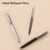 ChaoQ Ballpoint Pen, 3 Pcs Retractable Metal Ballpoint Pens, for